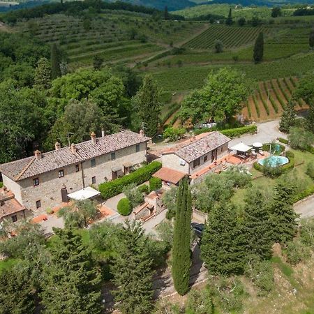 Sangiovese All'Aia Villa Gaiole in Chianti Buitenkant foto