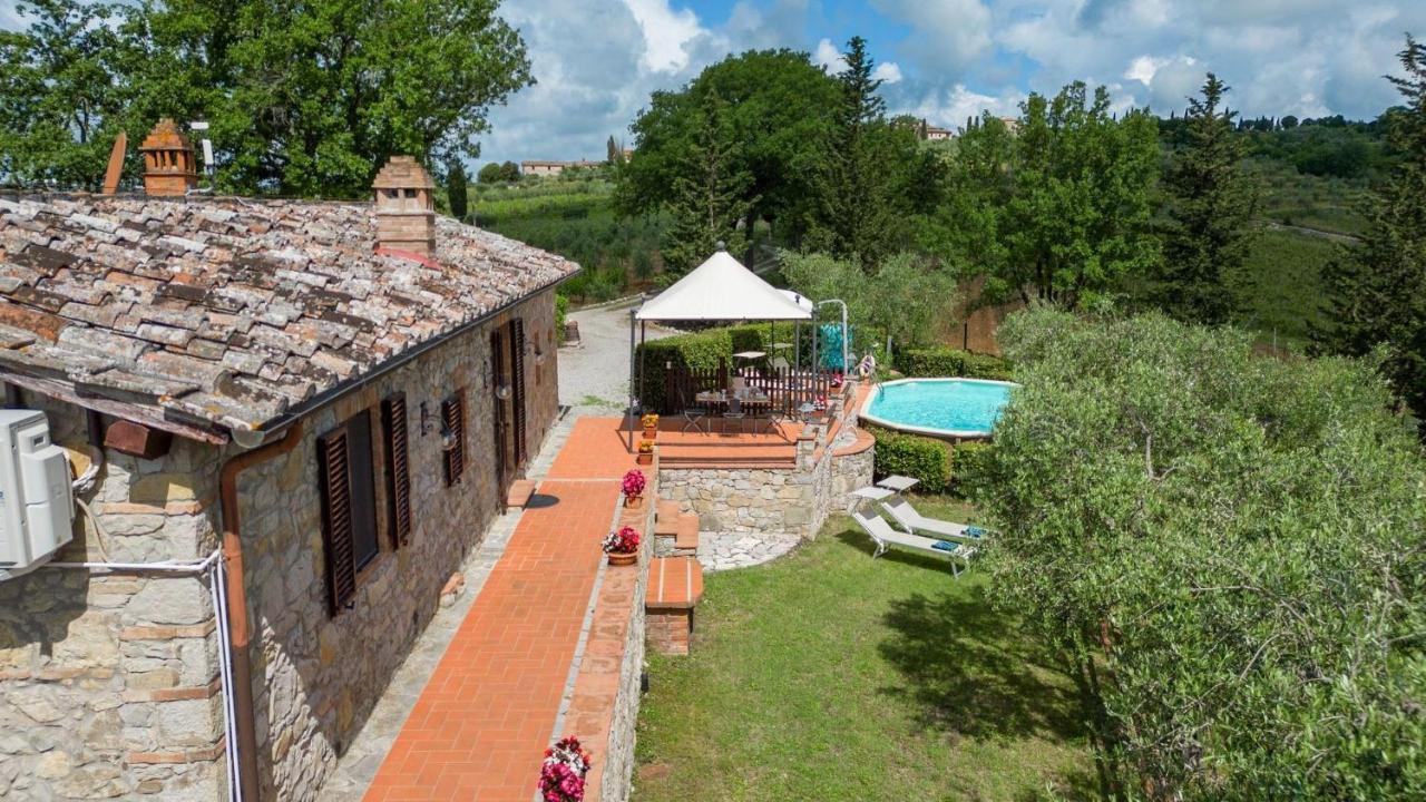 Sangiovese All'Aia Villa Gaiole in Chianti Buitenkant foto